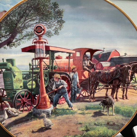 Set of 8 Danbury Mint  Farmland Memories Collection s - Picture 5 of 14